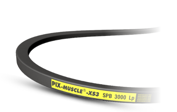 SPB 3550 Lw-XS3 / Schmalkeilriemen mit 3-fach Ummantelung