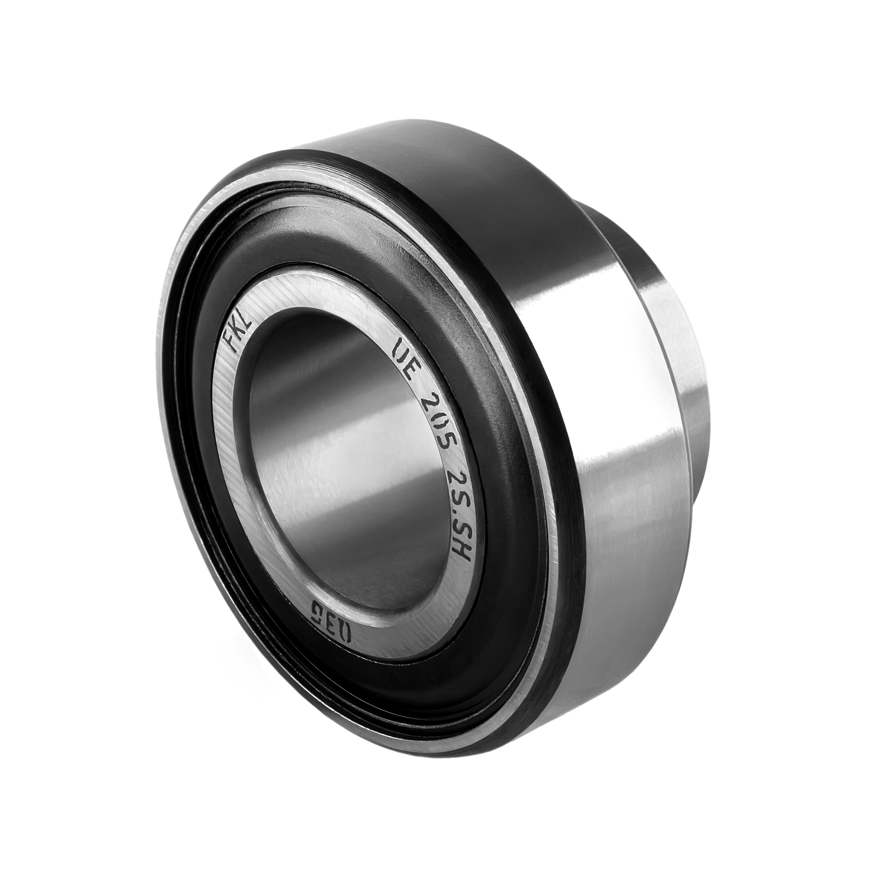 UE 205 2S.SH / Lagereinsatz mit zyl. Aussenmantel + wartungsfrei