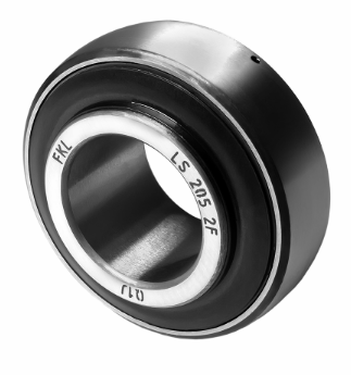 LS 205 2F / Lagereinsatz mit einseitig verl. Innenring o. Befe