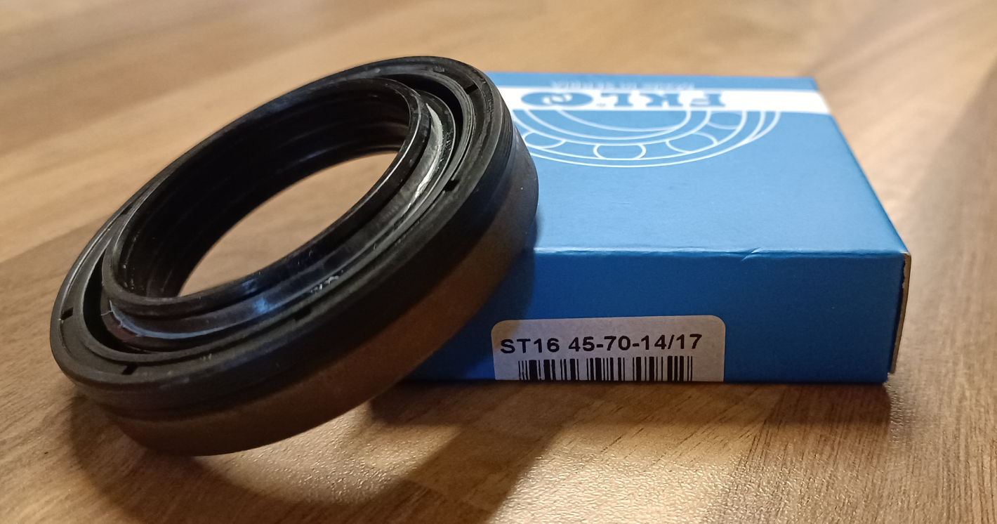 K-WDR ST16 45 x 70 x 14,5/17 / Kassetten Dichtung NBR, Temperatur -30 - +100°C K-WDR ST16 45 x 70 x 14,5/17 / Kassetten Dichtung NBR, Temperatur -30 - +100°C
