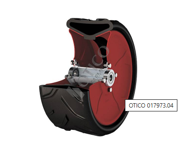 017973.04 Gaspardo/Maschio / KOMPLETTRAD FARMFLEX/370x165/CV2/60S/MB/A/20x140